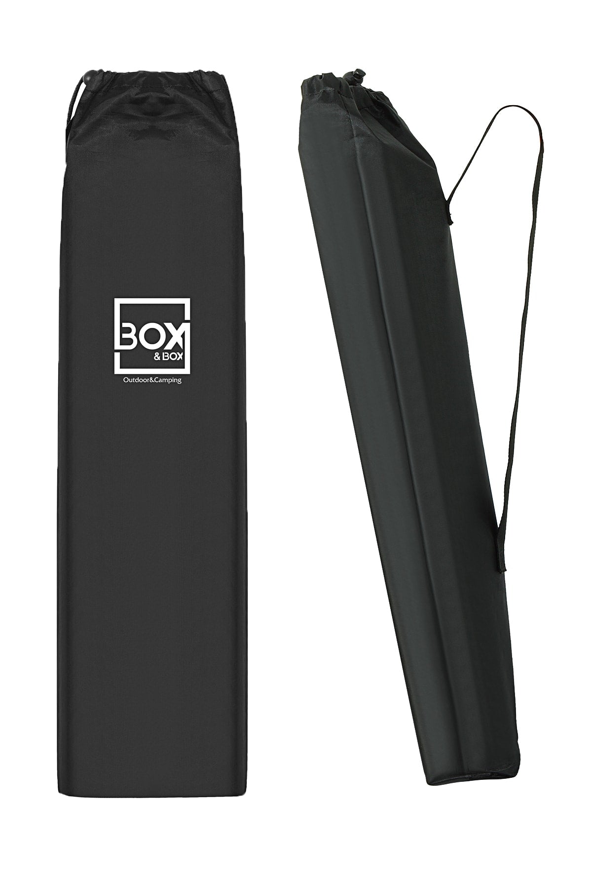 Box&Box Katlanabilir Alüminyum Kamp ve Piknik Masası, Siyah, Geniş Model, 66 x 47 x 51 cm